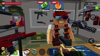 Pixel Combat (GS Games) | gameplay (Free Android Mobile videogame)