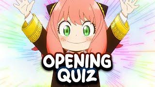 ANIME OPENING QUIZ (50 Openings)