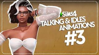 Sims 4 Animation Pack | Talking & Idles Animations #3 (FREE)