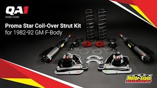 QA1 Proma Star Coilover Kit for 1982-92 F-Bodies: Increase Your Performance, Handling, and Stance