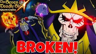 THEY ARE BROKEN!! OVERLORD COLLAB ALL UNITS GAMEPLAY & FULL DETAILS | Seven Deadly Sins: Grand Cross