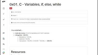 0x01  C   Variables, if, else, while #ALX #ALXGuide #ALXSE #Low level programming & Algorithm