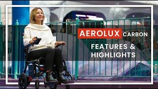 AEROLUX Carbon Power Chair Features & Highlights