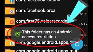 Fix This folder has android access restriction Zarchiver Problem Solve