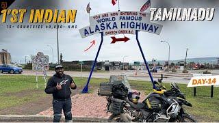1250Kms Ride To Alaskan Highway | World Ride Leg 3 Day 14 @CherryVlogsCV