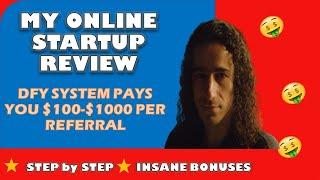 My Online Startup Review | how to startup my own online business