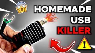 How to Make Usb Killer | Homemade Usb Killer | USB Killer Explained | How it works? | CodeGrills