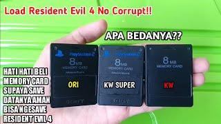 Perbedaan Memory Card PS2 ORI*KWSUPER*PALSU|Jangan Sampai SALAH BELI!!