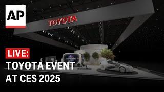 CES 2025 LIVE: Toyota shares latest updates on its 'Woven City'