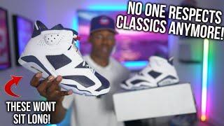 WOW ! I Was TOTALLY Wrong About The Jordan 6 Olympics! I DO NOT Think These Will SIT LONG!