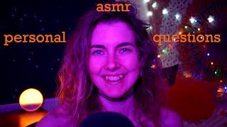  ASMR: Asking you 100 Personal Questions (whispering, hand movements, typing) 