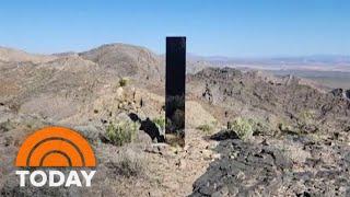 Mysterious reflective monolith appears on hiking trail in Las Vegas