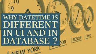 Why Datetime is Different In Database and in User Interface Odoo