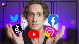 Social Media VIDEO SIZES & RATIOS (Complete Video Size Guide 2024)