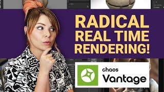 Amazing Realtime Raytracing Renderer! | Chaos Vantage 2.3 Updates and Overview