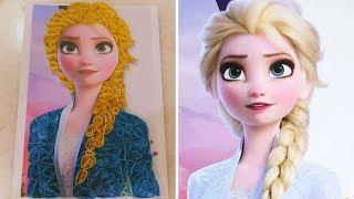 Quilling Elsa|Frozen 2