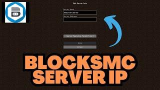 Minecraft BlocksMC Server IP 2024