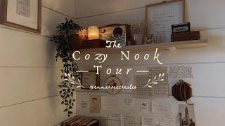 The Cozy Nook Tour | Desk Inspo | Vintage