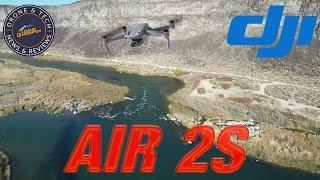 DJI Air 2S Flying Low In The Snake River Canyon!