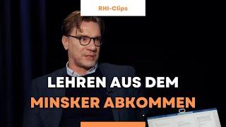 Nico Lange: Lehren aus dem Minsker Abkommen