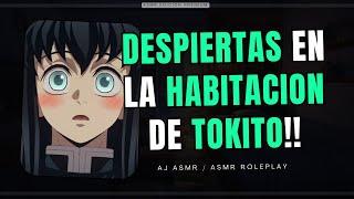 DESPIERTAS EN LA CAMA DE TOKITO | ASMR Roleplay