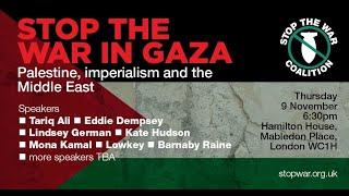 Lindsey German's Speech at Stop the War on Gaza Rally