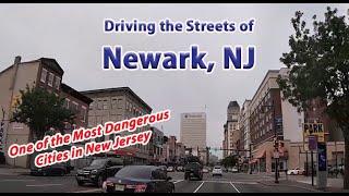 Streets of Newark NJ - One of the Most Dangerous Cities in New Jersey