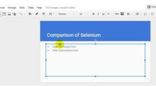 How to delete text box in Google slides