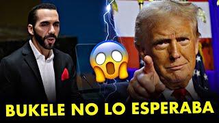 Donald Trump envía un contundente mensaje a Bukele tras su victoria en EE.UU 