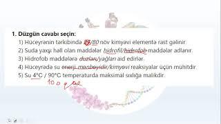 Biologiya 9cu sinif mövzu 4 tapşırıq izahı