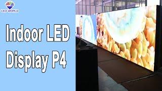 Indoor LED Display P4 | Screen Panel Board Fixed Installation, for Stage SZLEDWORLD