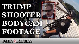 Bodycam footage of moment Secret Service ID body of Trump shooter