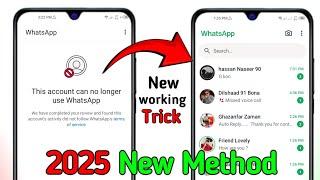 this account can no longer use whatsapp problem solution 2025 | Whatsapp ban number solution