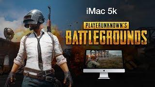 PlayerUnknown's Battlegrounds on iMac 5k
