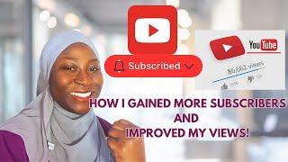 I Grew Subscribers FAST as a New YouTuber in 2025! | How I improved my subscriber count and views