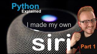 How to CODE Siri or Alexa | Python for BEGINNERS Coding with SalteeKiller a Virtual Assistant Part 1