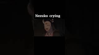 When nezuko cry #demonslaying #zenitsu #demonslayer #anime #demo #edit #demonsleyer #kimetsunoyaiba