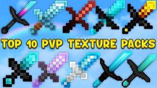 TOP 10 NEW BEST PvP TEXTURE PACKS (1.8.9)