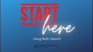 Using Multi-Search