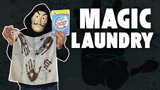 MAGIC LAUNDRY 🪄 #tricks #foryou #magic #shorts #youtubeshorts #tutorial