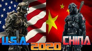 USA vs China Military Power Comparison 2020