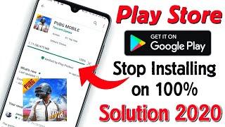 Play Store 100% Pubg Can't installing Problem Solution in 2 Minutes 2020