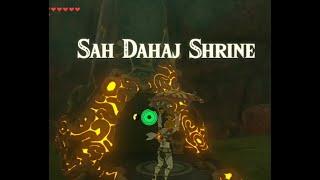 Sah Dahaj Shrine Power of Fire, Zelda BOTW Breath Of The Wild