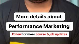 Performance marketing