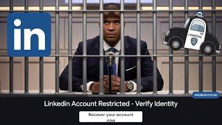 Linkedin Account Restricted Verify Identity | Access to Your Account has been Temporarily Restricted