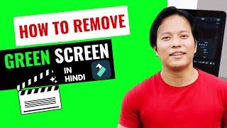 How to remove green screen | Remove green screen in filmora | Hindi