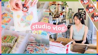  STUDIO VLOG  Packing Orders Nonstop, AAPI Fundraiser Winner, Thoughts, & more!