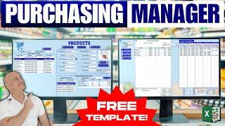 This Excel Purchase Order Automatically Finds The Best Vendor Based On Price + FREE Template