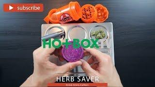 Herb Saver Grinder, Storage & Kief Collection | How To Use Herb Saver