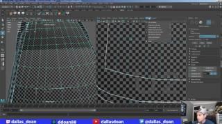 Maya Display Overlapping UVs and Smooth Unfold Tool